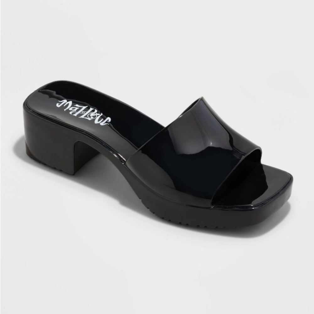 Mad love womens Marni jelly slide mule heels nwt